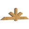 Ekena Millwork Kennewick Rough Sawn Timber Gable Bracket, Western Red Cedar, 84"W x 24"H x 4"D x 6"F, 7/12 Pitch GBW084X24X0406KEN00RWR - alternate 3
